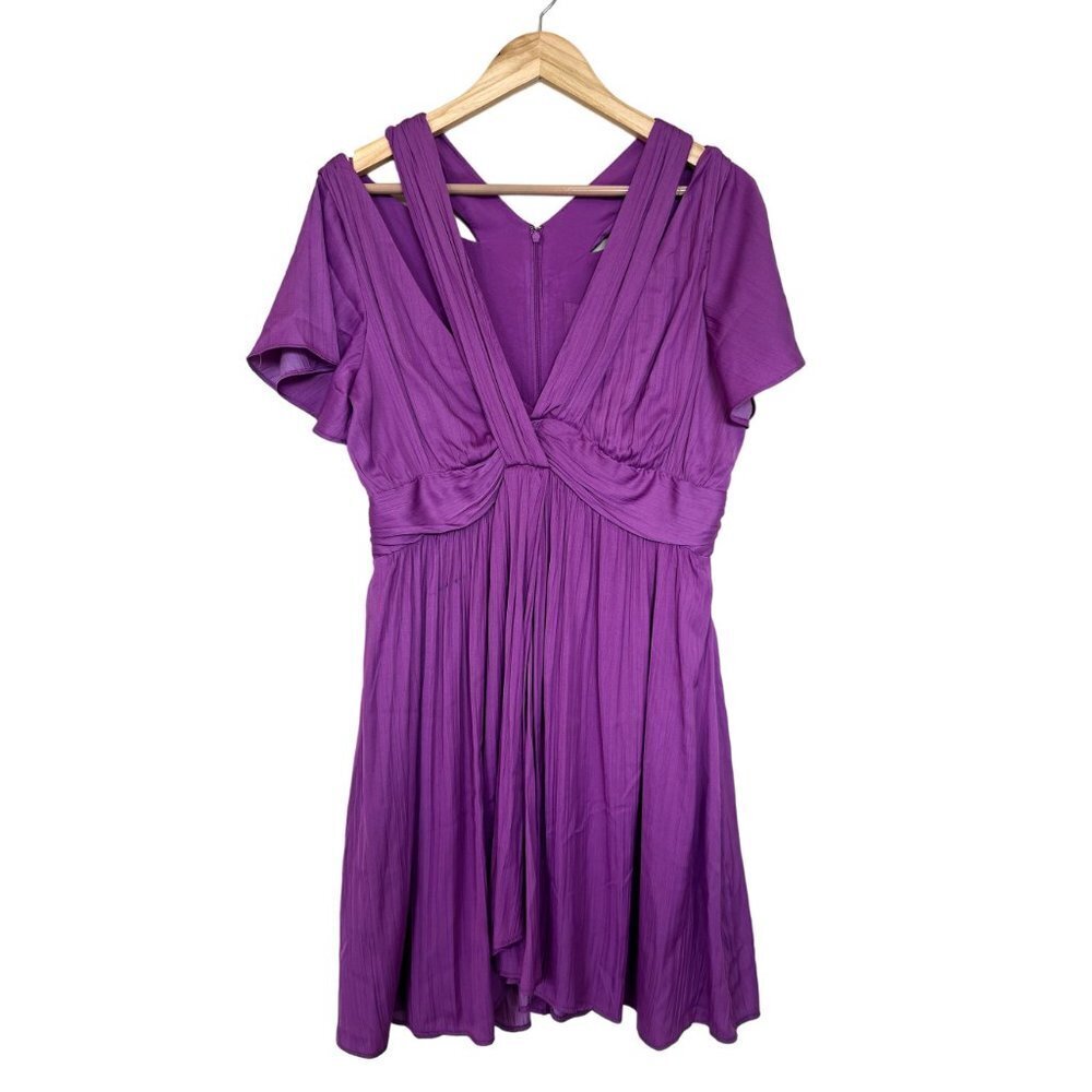NWT Anthropologie Short Sleeve Mini Dress 10 - Picture 5 of 16